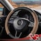 Dsv Standard Steering Wheel Cover, Black/Beige, Polyurethane, 15in 99301 - alternate 3